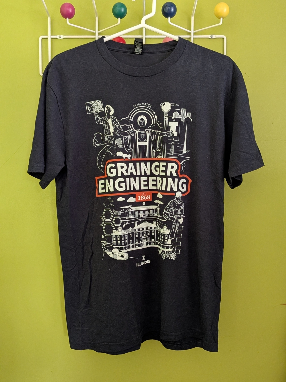 Graphic Tee - Navy Blue